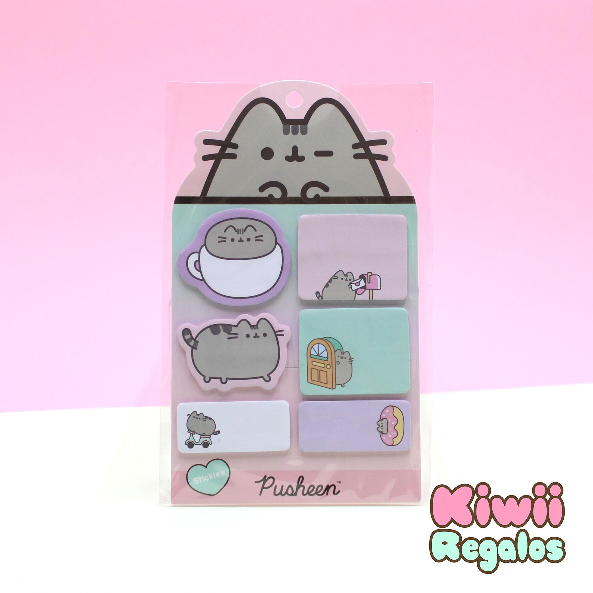 Set post it gato Pusheen
