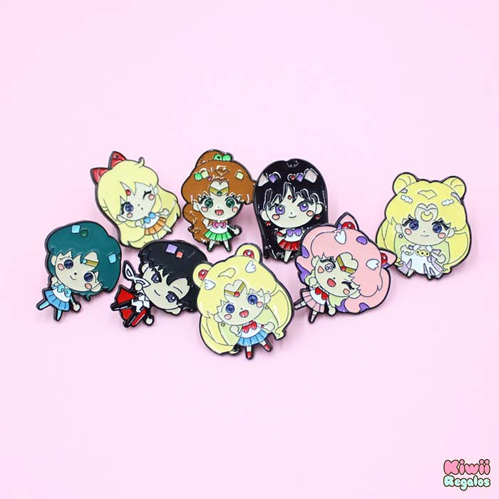 Set pins Sailor Moon